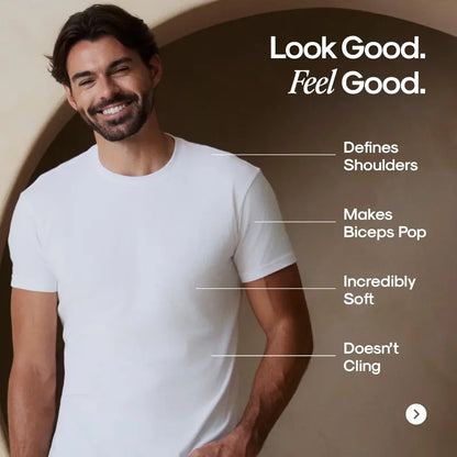 Men’s 4-Pack Short Sleeve Crew Neck T-Shirts