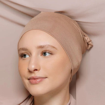 Instant Chiffon Hijab 3-in-1 Magnetic Set – Undercap & Wrap, Ready to Wear