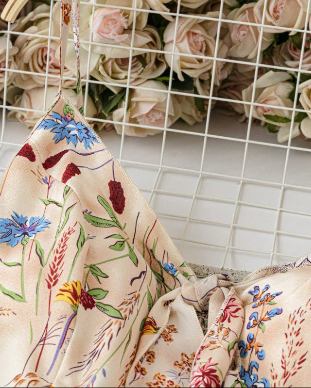 Women's Boho Floral-Print Cami Dress