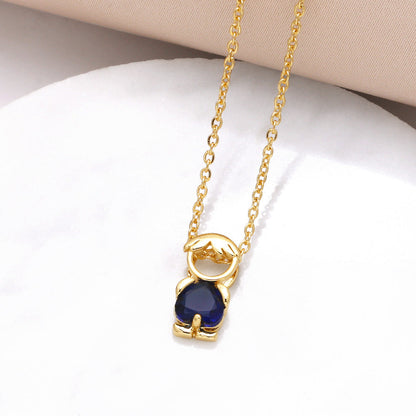 18k Birthstone Mom & Kids Detachable Necklace – Her Birthstone, Your Heart