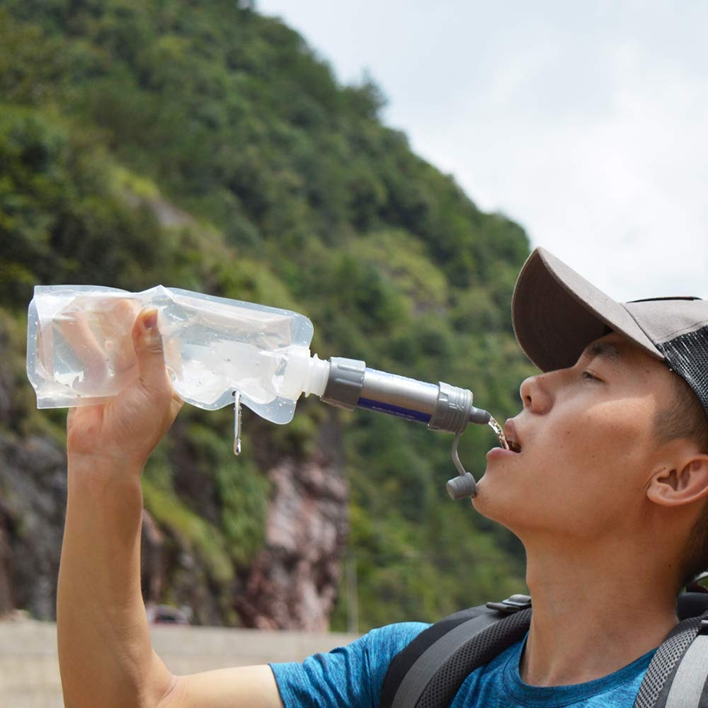 Outdoor Survival Water Filter Straw – Clean Water Anywhere