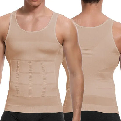 Men’s Compression Shaping Vest – Slim Fit Support for Everyday Confidence