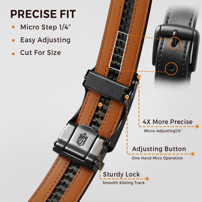 🎉Father’s Day Sale🎉 – Men’s Ratchet Belt for Dress & Everyday Wear