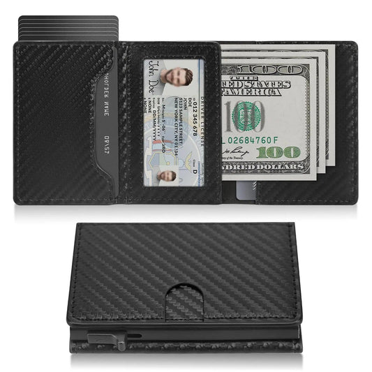 RFID Blocking Leather Wallet for Men
