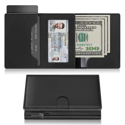 RFID Blocking Leather Wallet for Men