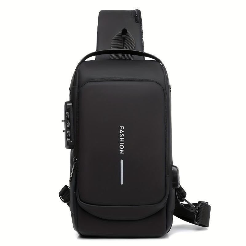 ProLock Anti-Theft Chest Bag – Combination Lock, Oxford Sling Pack