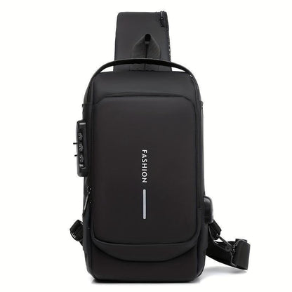 ProLock Anti-Theft Chest Bag – Combination Lock, Oxford Sling Pack