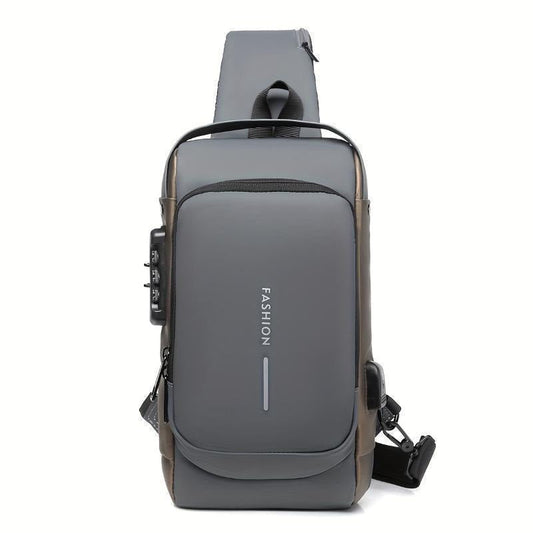 ProLock Anti-Theft Chest Bag – Combination Lock, Oxford Sling Pack