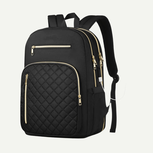 The V Laptop Backpack — Where Power Meets Elegance ⚡