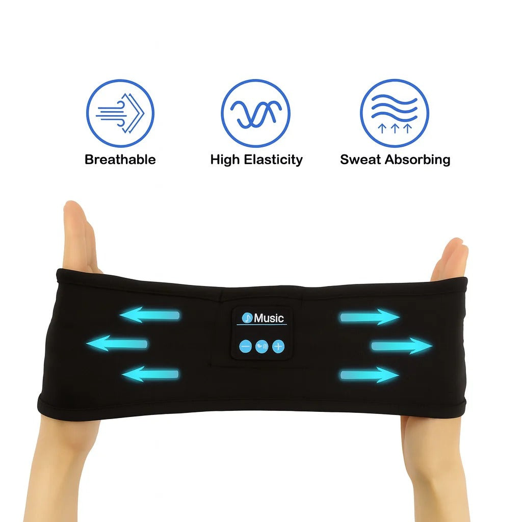 Bluetooth Sleep Headphones Headband for Sleeping & Sports